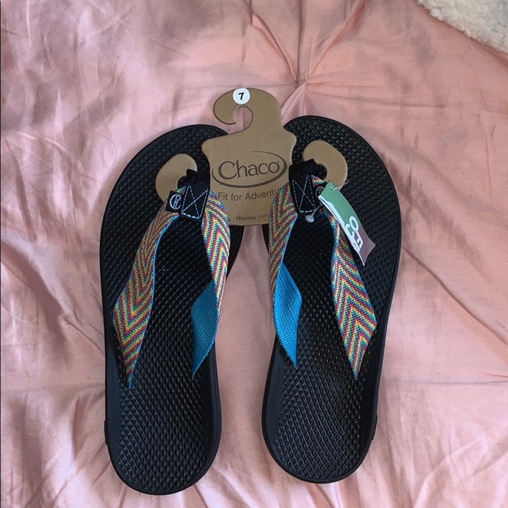 NWT Rainbow Chaco’s